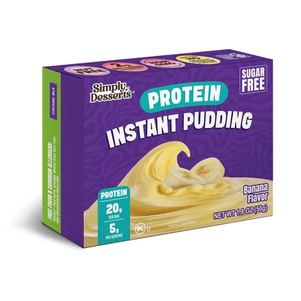 Banana Protein Pudding Box
