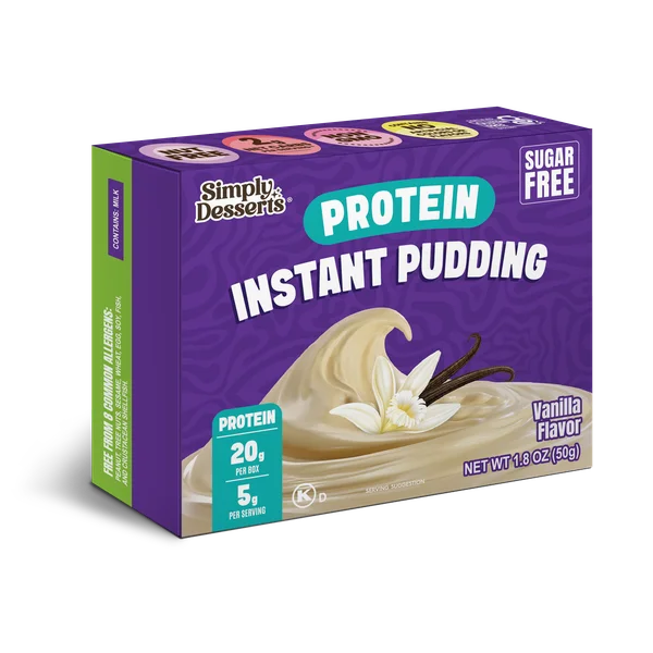 Vanilla Protein Pudding Box