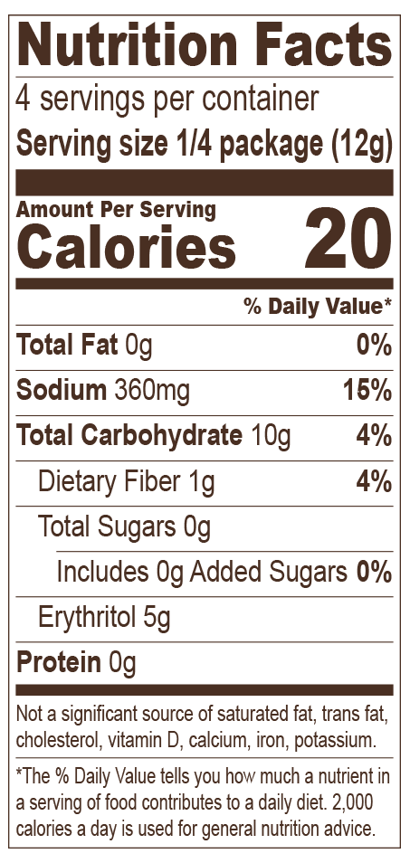 Salted Caramel Pudding Nutrition Facts