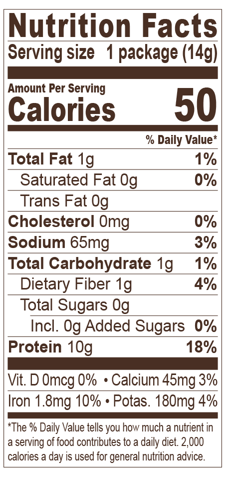 Vanilla Protein Nutrition Facts
