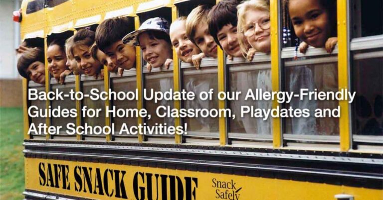 Back to School - Allergy Friendly Guides