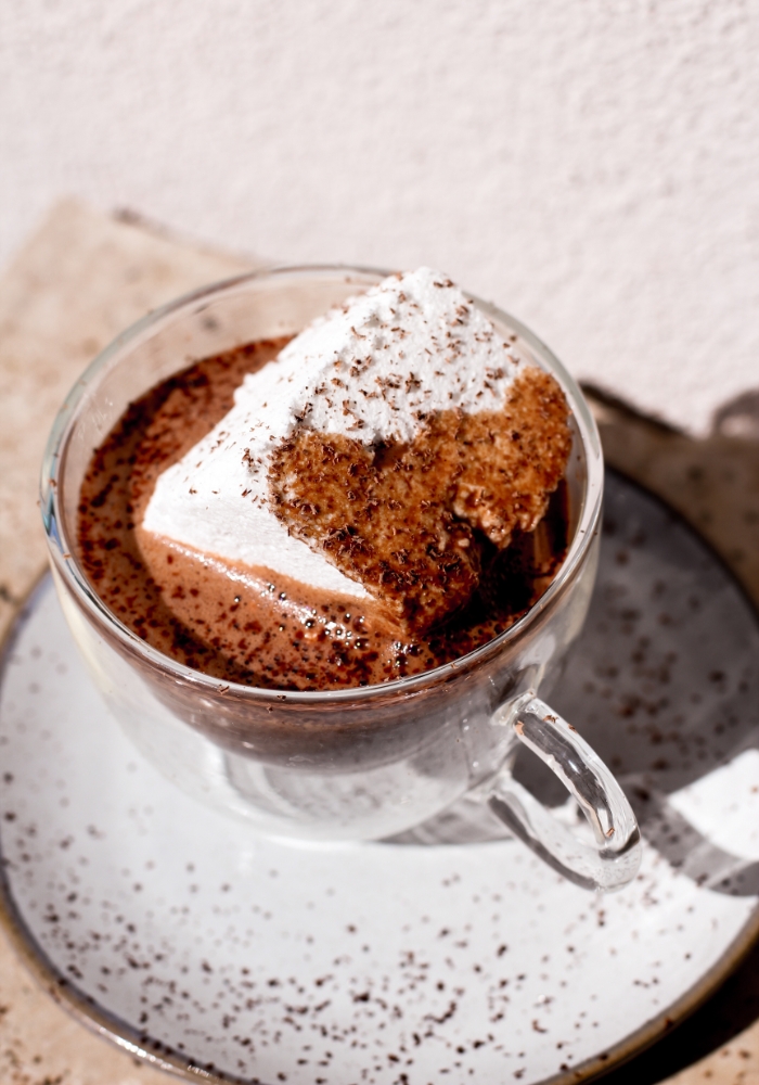 Unflavored Jel Marshmallow with Hot Choco