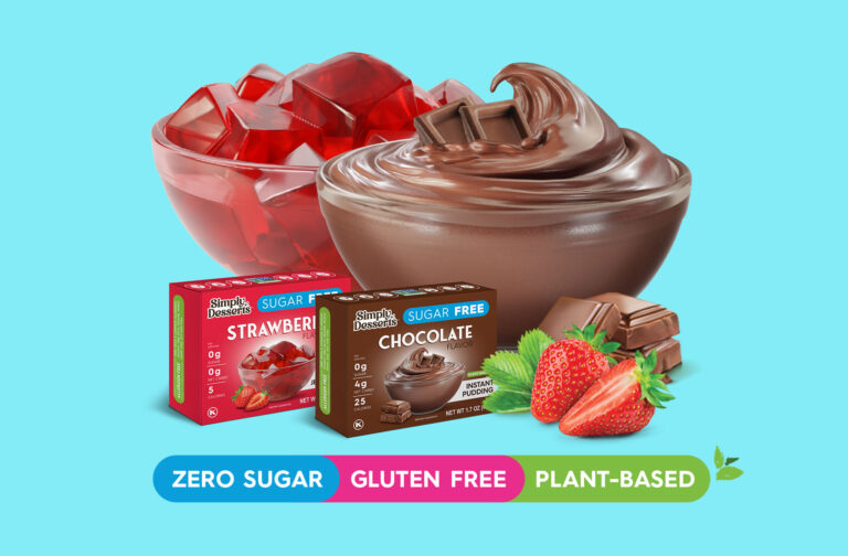 Zero Sugar, Gluten Free and Plant-Based Jels and Puddings