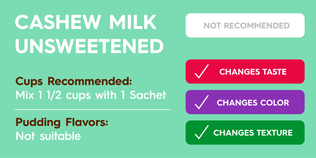 Cashew Milk Unsweetened