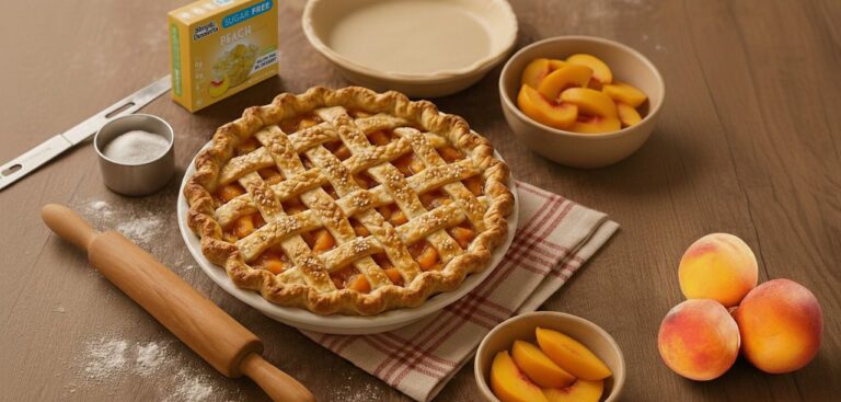 Peach Pie with Peach Pie Filling