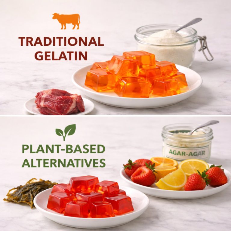 Gelatin vs Plant Based Gelatin