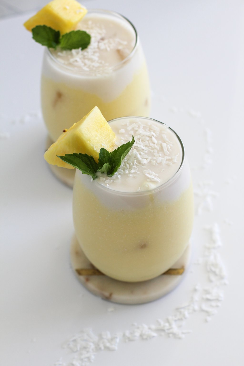 Virgin Pina Coladas with White Chocolate Coconut Cream 03