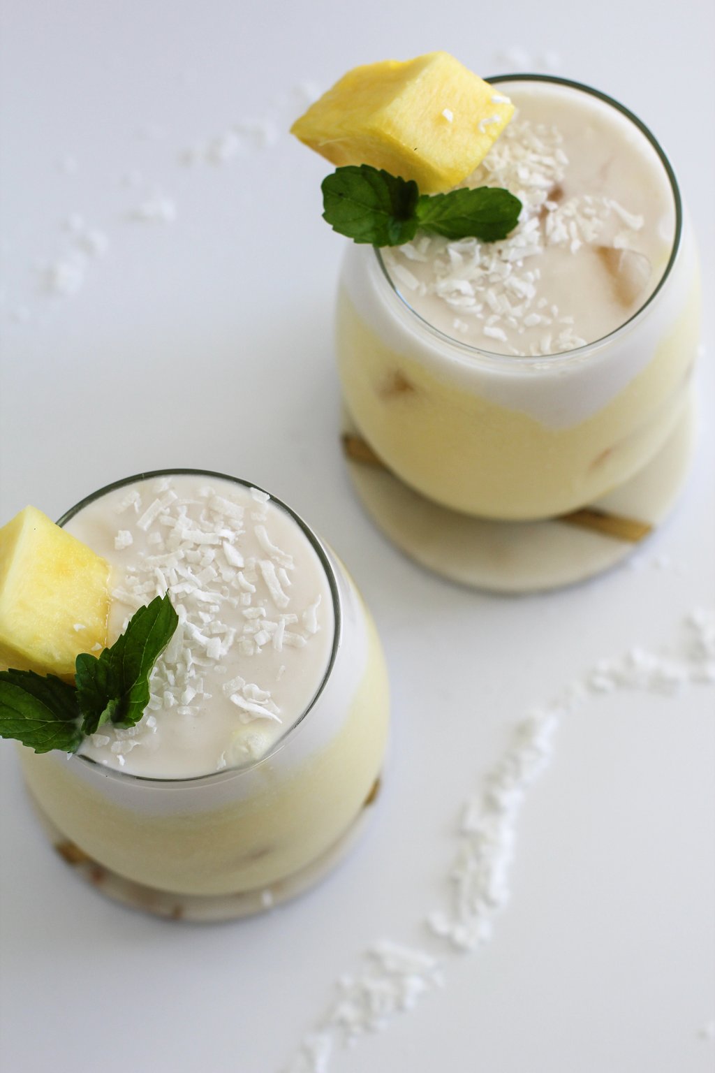 Virgin Pina Coladas with White Chocolate Coconut Cream 04