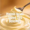Banana Protein Pudding - Protein Never Tasted This Delicious Creamy Spoon Closeup