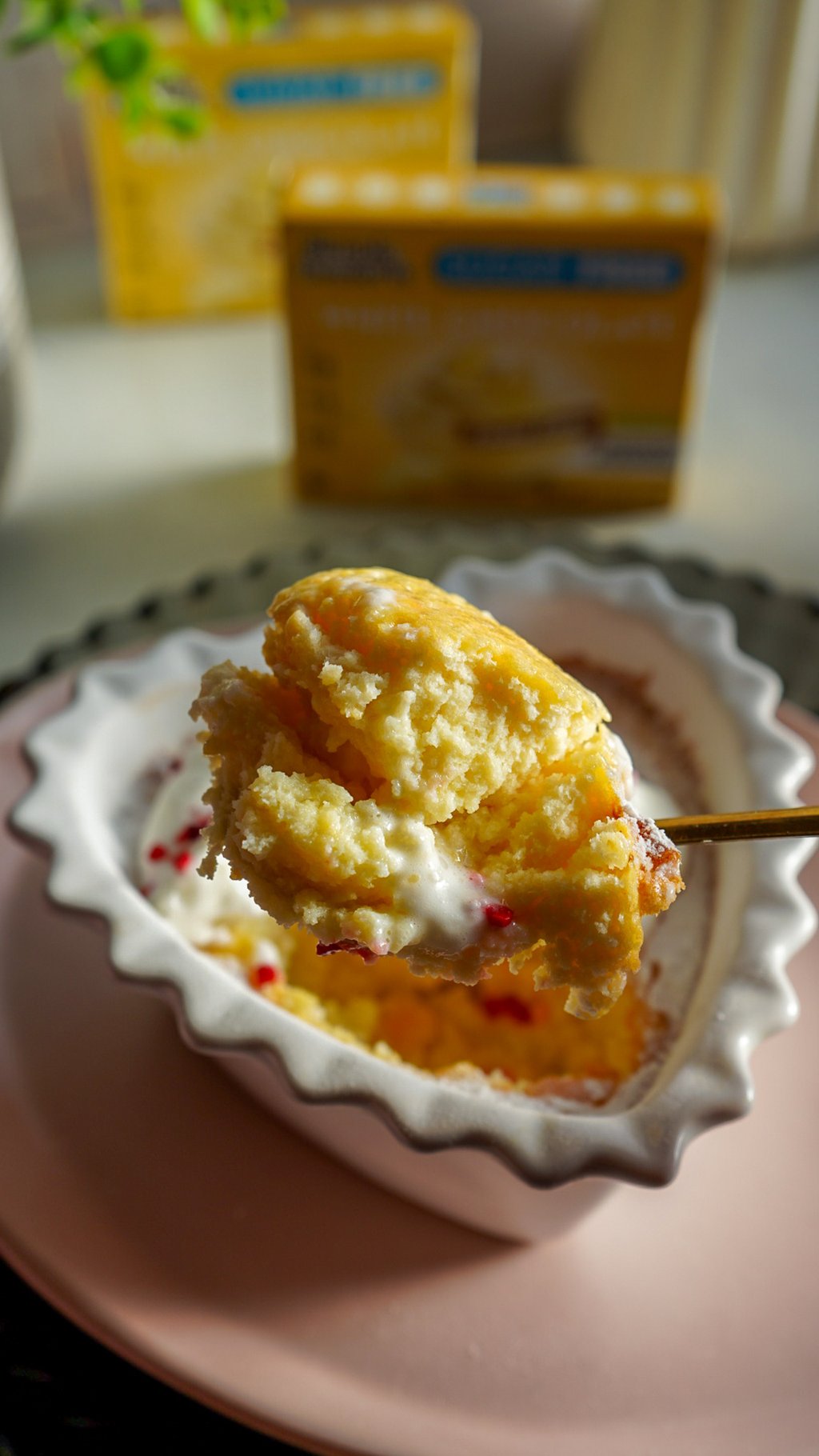 White Chocolate Lemon Pudding Cake 02