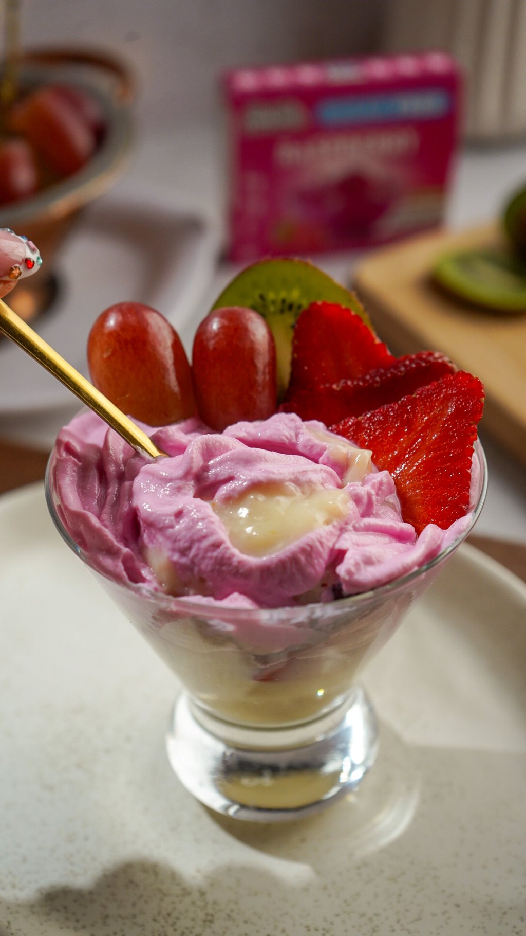 Raspberry Vanilla Fruit Cups 06