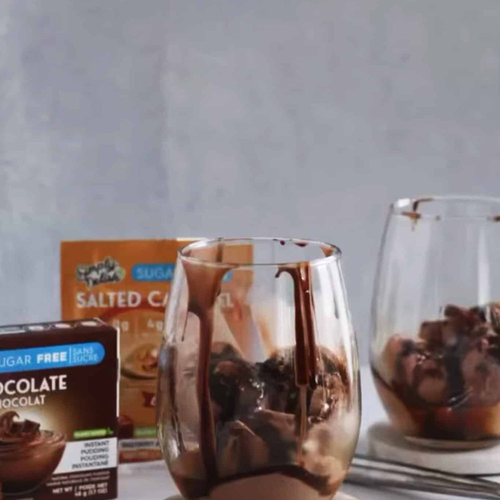 Chocolate Salted Caramel Sundaes